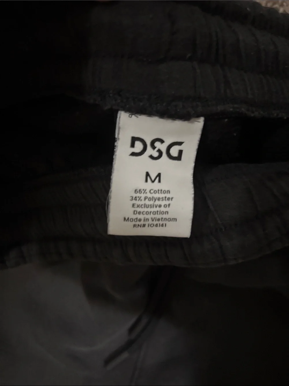 DSG Black Men's Jogger Sweatpants